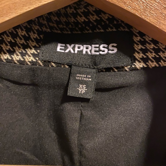 Oversized houndstooth blazer - Picture 3 of 6